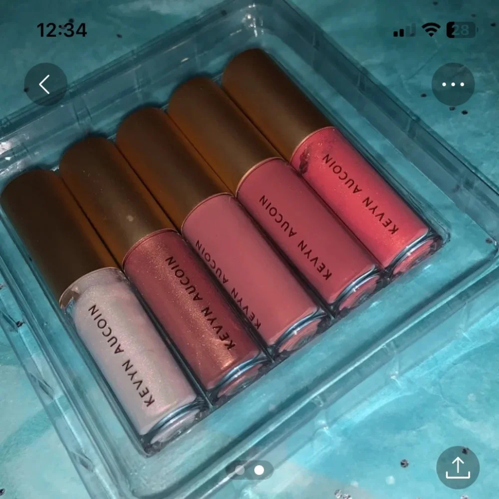 Kevyn aucoin lipgloss nude pop set fall beauty makeup casual classic
